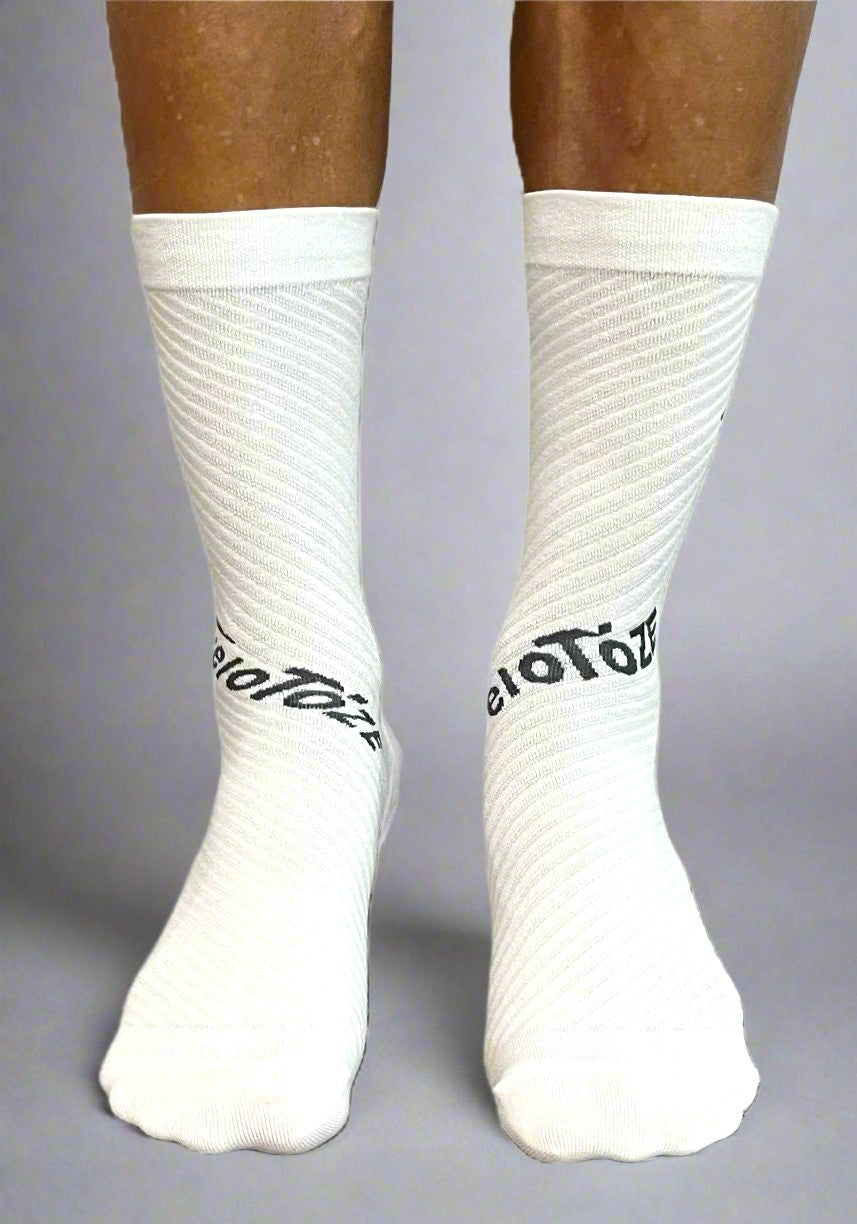 veloToze Cycling Socks - Active Compression with COOLMAX®
