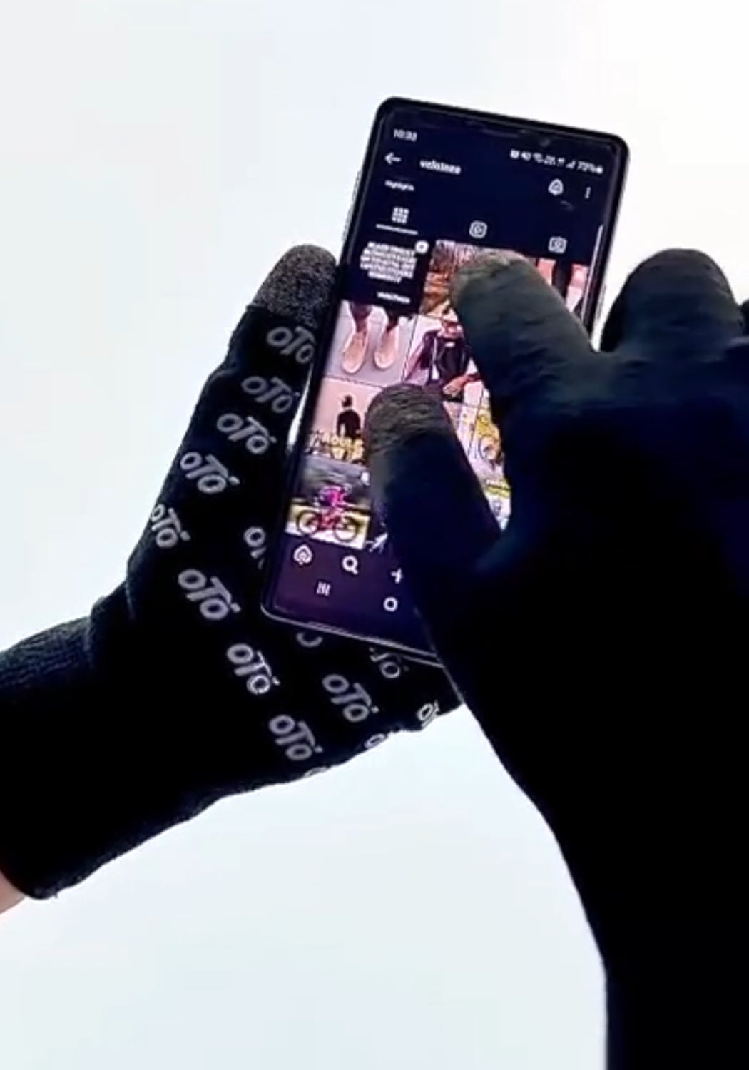 veloToze Knitted Waterproof Gloves
