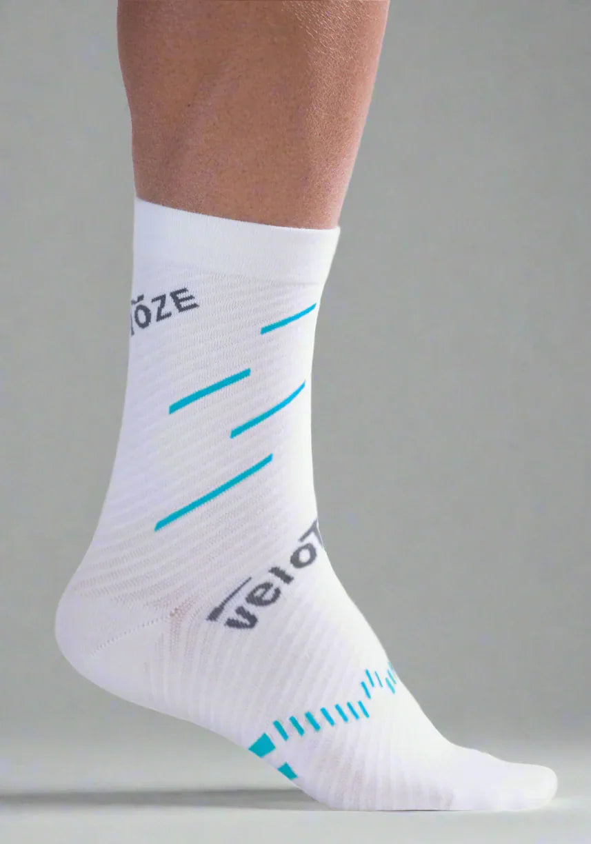 veloToze Cycling Sock - Active Compression with Coolmax