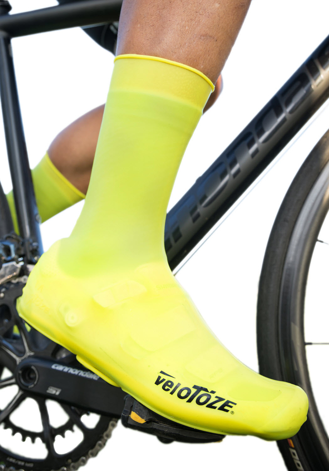 veloToze Tall Silicone Shoe Covers - with Snaps