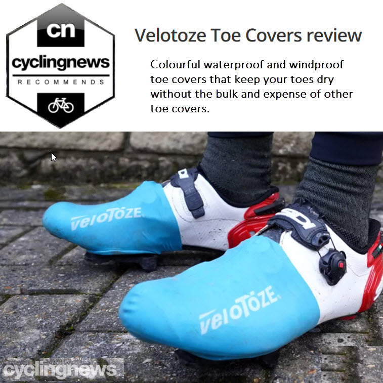 Cyclingnews Recommends veloToze Toe Covers