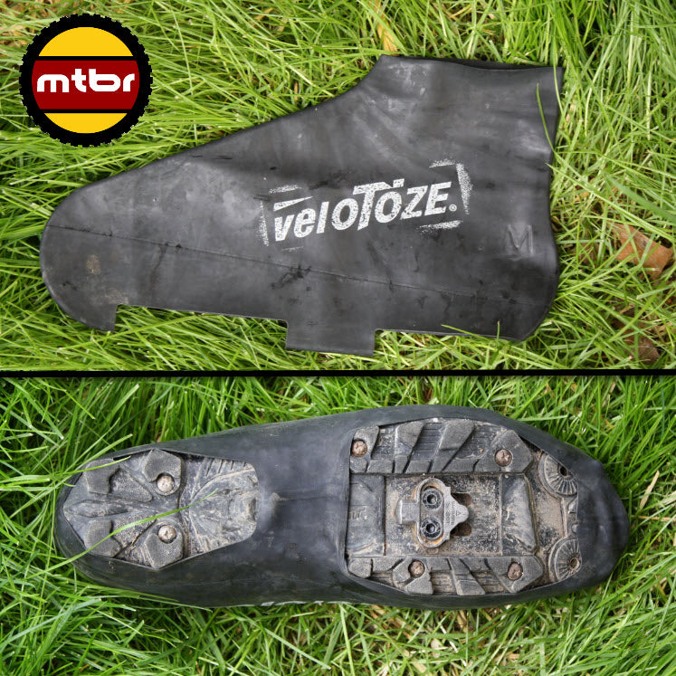 MTBR Reviews veloToze MTB Shoe Covers