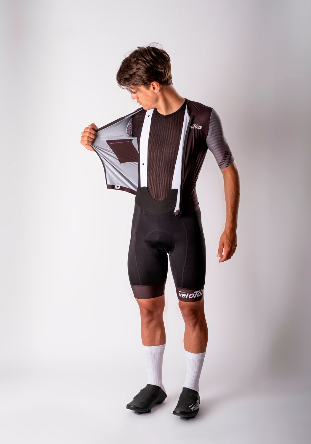 veloToze AeroLink™ Jersey - Black/Gray