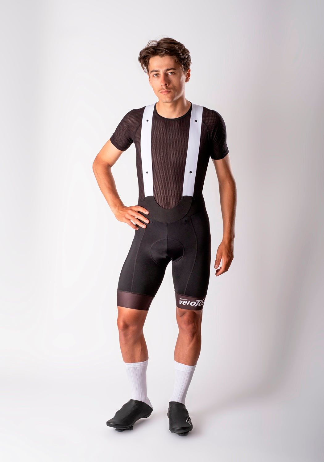 veloToze AeroLink™ Bib Shorts - Black