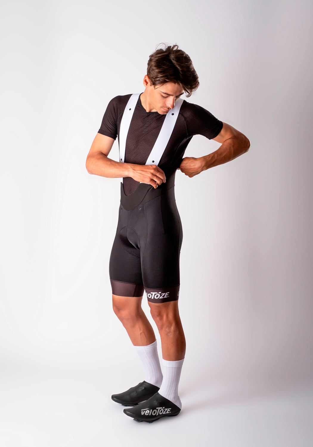 veloToze AeroLink™ Bib Shorts - Black