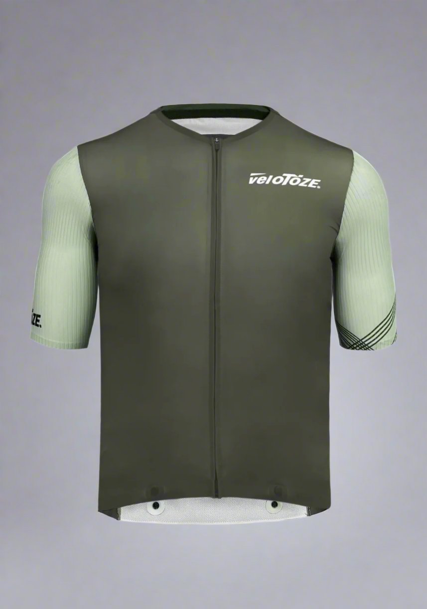 veloToze AeroLink™ Short Sleeves Jersey - Brown/Tan