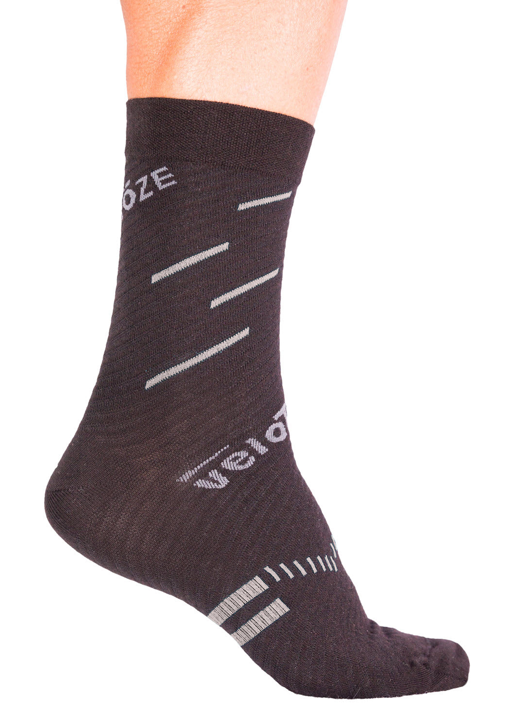 veloToze Cycling Socks - Active Compression with Coolmax